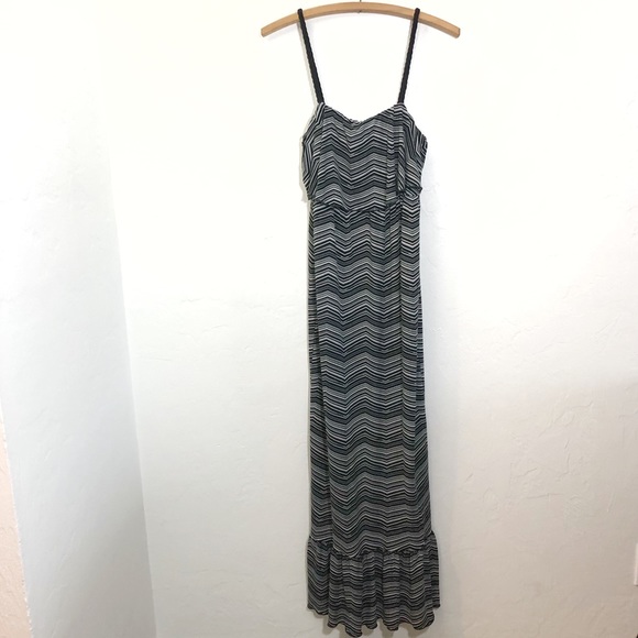 Carol Dress in Striped Iris